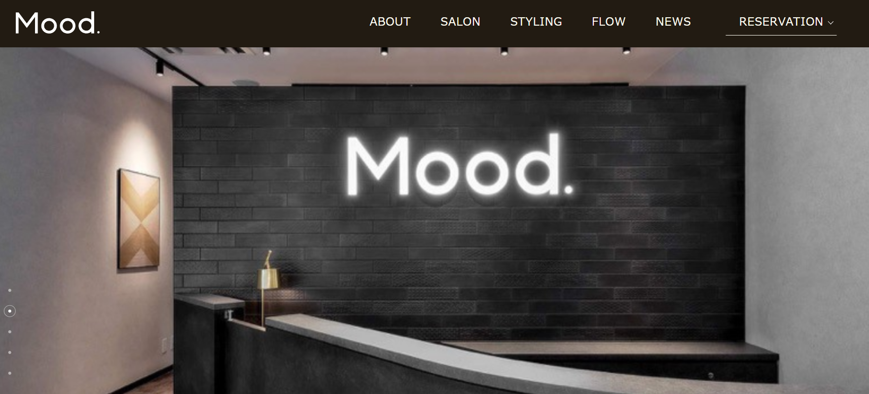 Mood.の公式HPキャプチャ